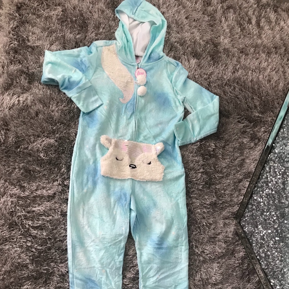 Justice girls fox pajamas